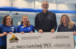 Grain Processing Corporation Sponsors Daviess County YMCA Capital Campaign